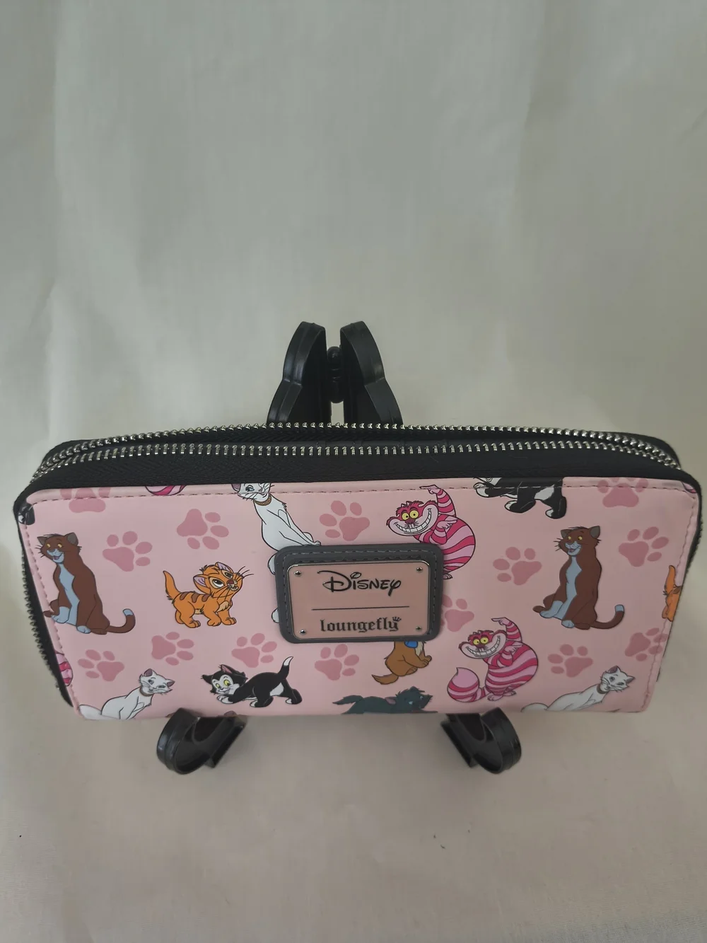Loungefly Pink Disney Cats Pattern Small Pet Pouch